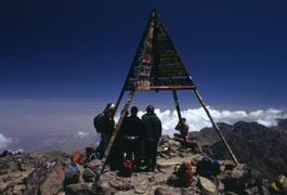 Gipfel Toubkal, Marokko Gipfel Toubkal