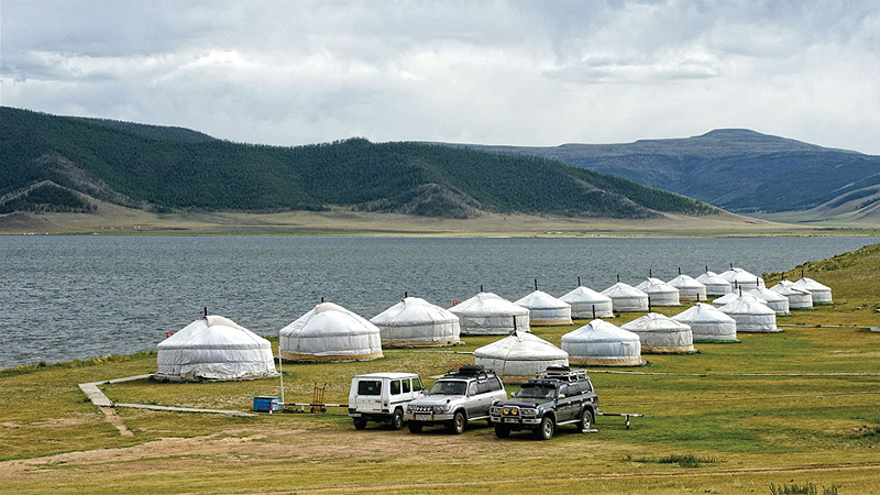 Weißer See, Mongolei mongolei