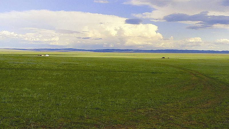 Landschaft Mongolei mongolei